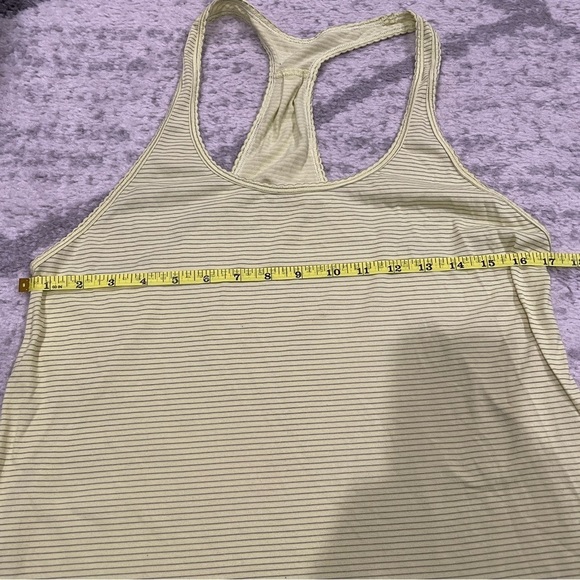 Lululemon Yellow Green Racerback Tank Top - Picture 6 of 7